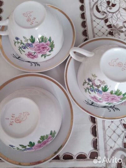 Чашка с блюдцем СССР