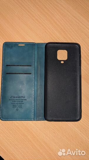 Чехол книжка на redmi note 9 pro