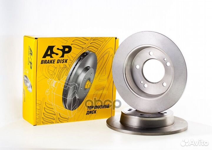 Диск тормозной 290224 ASP