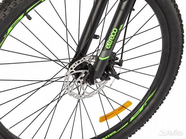 Электровелосипед Eltreco Ultra MAX PRO черно-синий