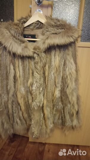 Шуба из енота