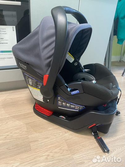 Автолюлька britax romer baby safe с базой isofix