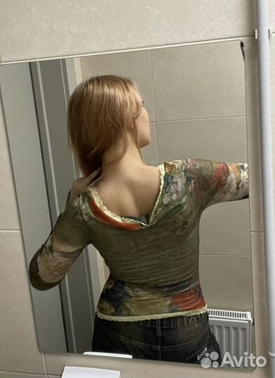 Винтажный топ y2k