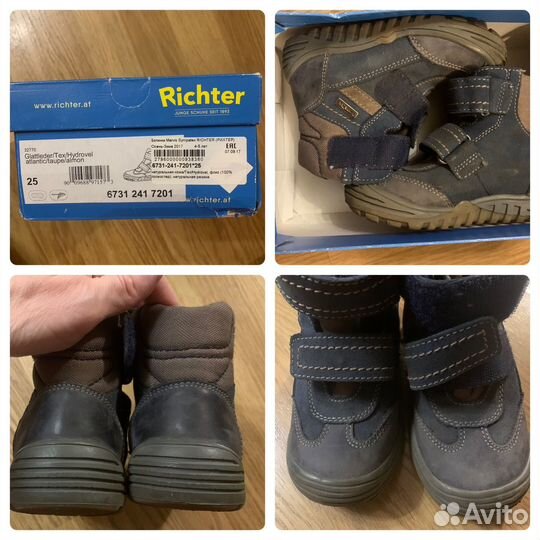 Сандалии ботинки рихтер richter 24 25 26 27