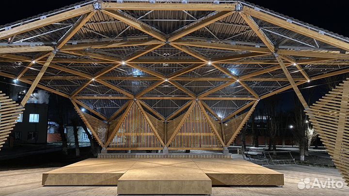 Сцена модульная