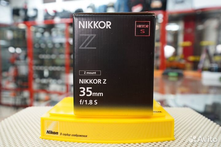 Объектив Nikon Z 35mm F1.8 S Nikkor