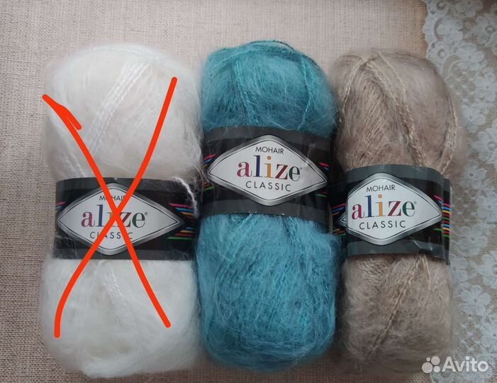 Пряжа Лидия, Мохер классик/ цены в описании