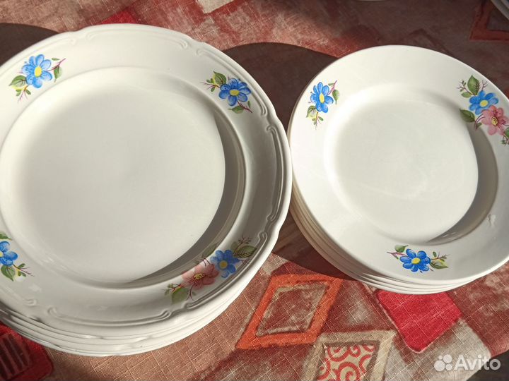 Тарелки зик конаково СССР