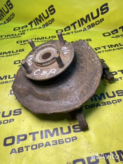 Кулак поворотный передний левый Mitsubishi Lancer