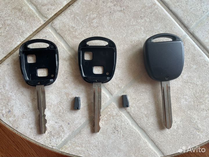 Ключ зажигания toyota