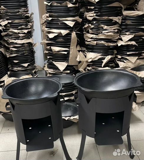 Чугунный казан 10 литров