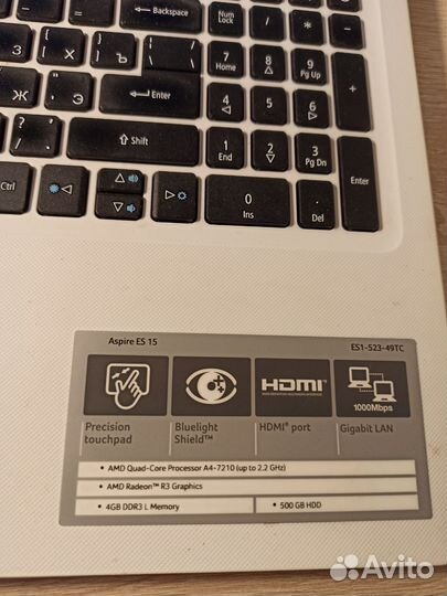 Ноутбук acer