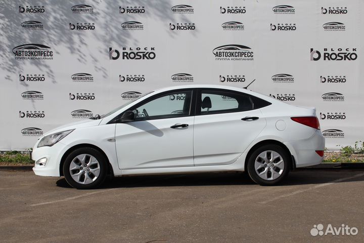 Hyundai Solaris 1.4 МТ, 2015, 129 981 км