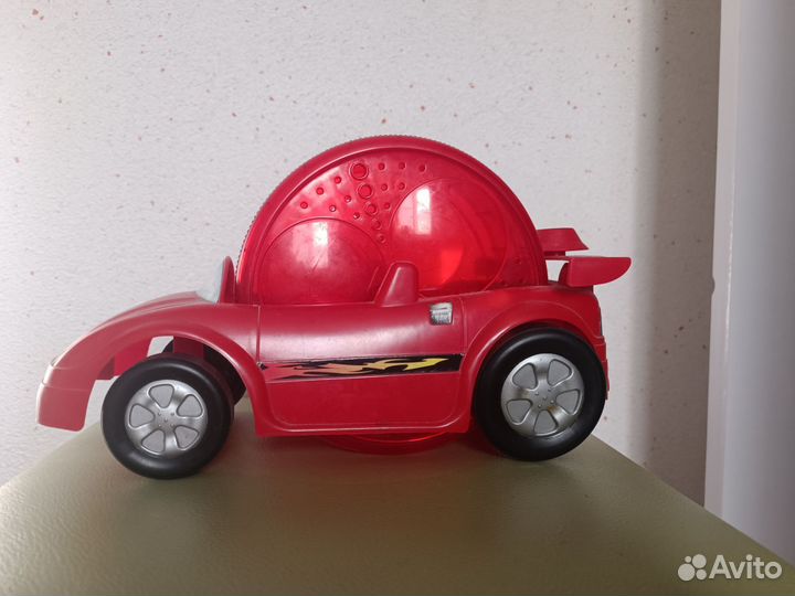 Клетка для хомяка+прогулочное колесо-машинка