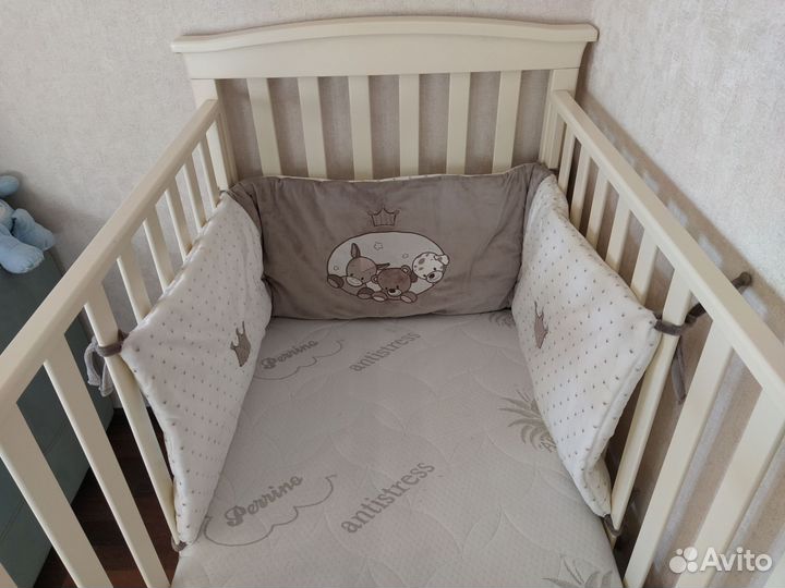 Кроватка и комод детские Erbesi (Италия)