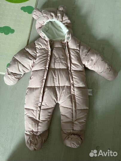 Зимний комбинезон для девочки 56-66