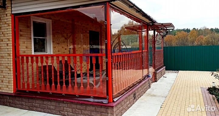 Жидкие окна для беседки