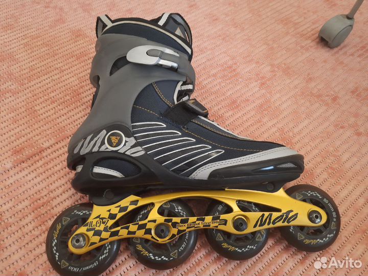 Роликовые коньки K2 Moto 80 мм 41 размер