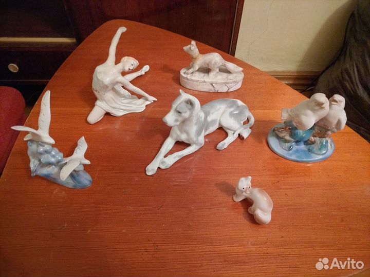 Фарфоровые статуэтки СССР