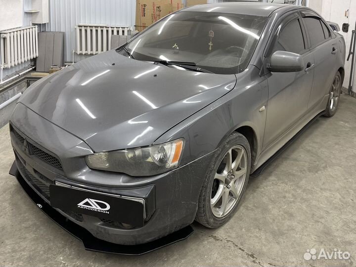 Сплиттер Mitsubishi Lancer