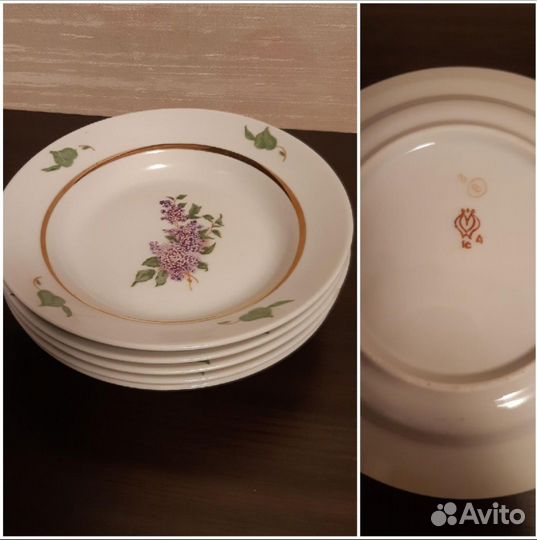 Тарелки. Сирень. Дулёво