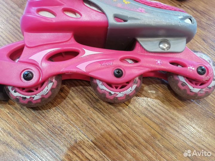 Роликовые коньки детские раздвижные
