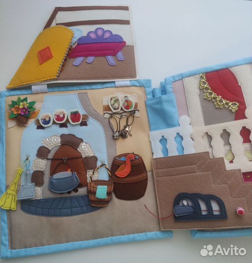 Книга из фетра по сказке Золушка