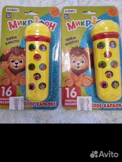 Микрофон музыкальный детский Zabiaka