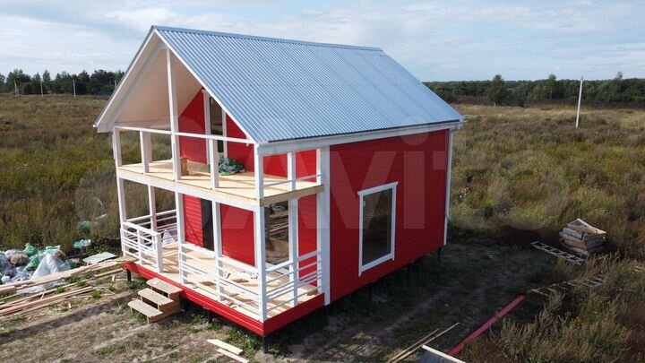 Дом 95 м² на участке 12 сот.