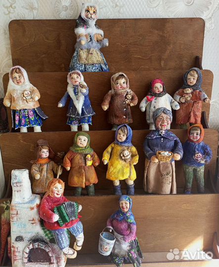 Авторские ватные игрушки