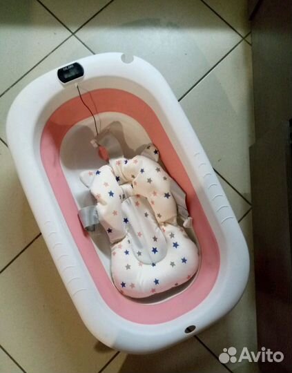 Детская ванночка для купания складная