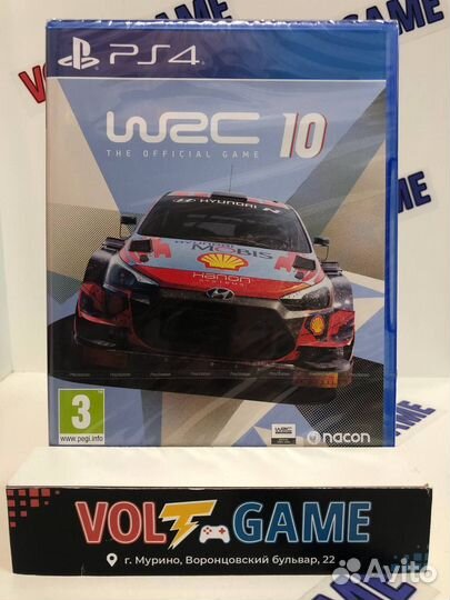 WRC 10 The Official Game PS4