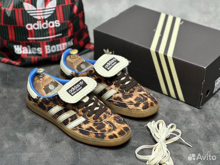 Кроссовки adidas samba Леопард размер 41