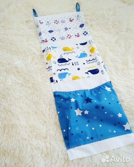 Карманы в кабинку для детского сада