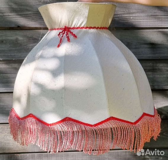 Абажур СССР винтажный большой