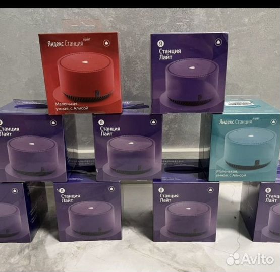 Новая Яндекс Станция Лайт / Мини (с часами)