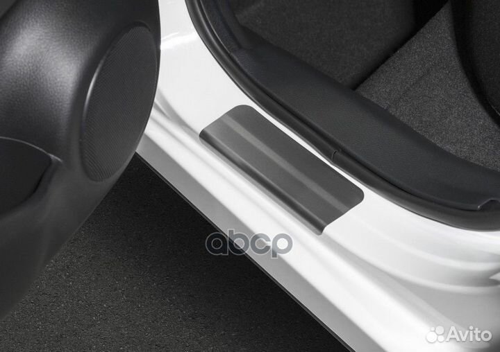 Накладки порогов rival (4 шт.) Nissan Qashqai