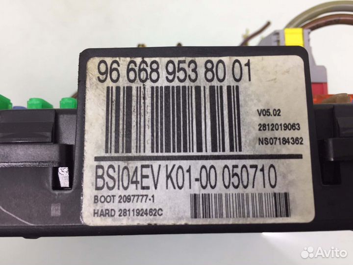 Блок комфорта Citroen C4 1.6 HDI 2010