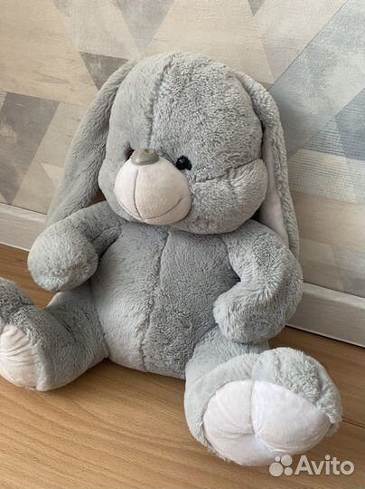 Заяц мягкая игрушка большой музыкальный