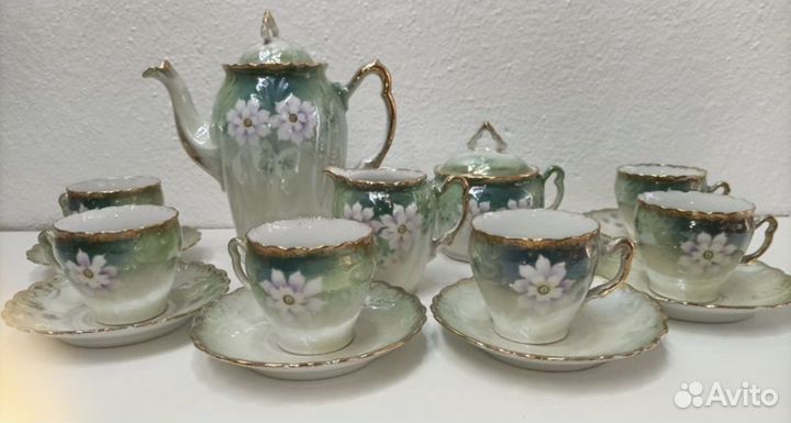 Сервиз кофейный Германия винтаж 1915-1938 гг