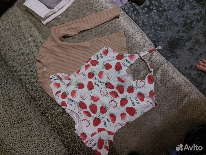 Пакет вещей на девочку 134/140