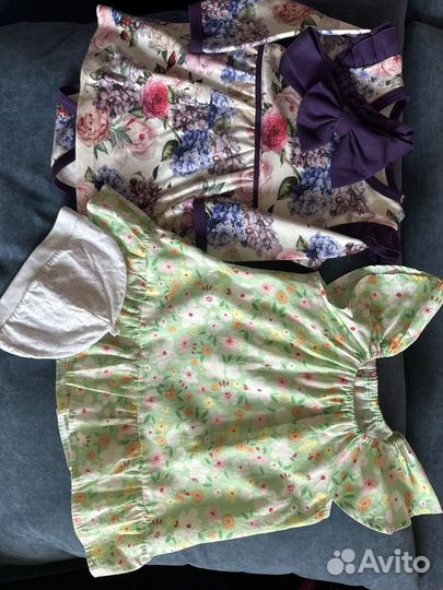 Вещи пакетом на девочку