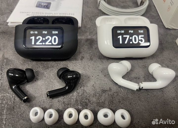 Airpods Pro2 с сенсорным дисплеем Air Plush