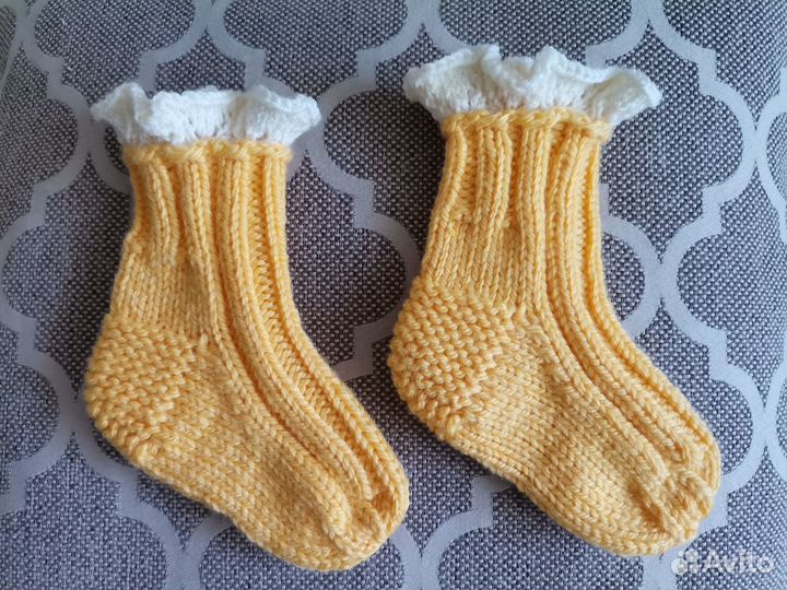 Носки вязаные ручной работы
