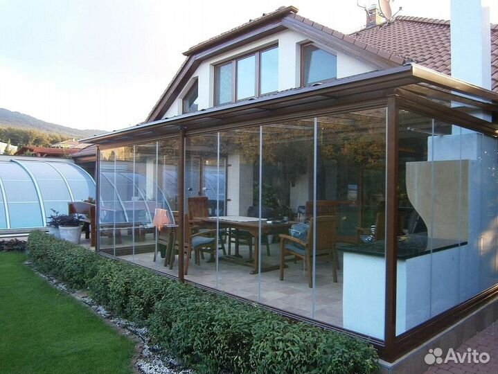 Безрамное остекление