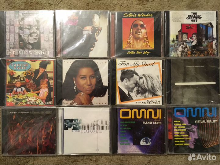 Фирменные компакт диски CD