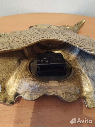 Часы настольные антиквариат Испания бронза