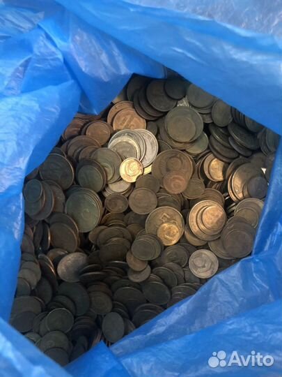 Советские монеты 13,43 кг
