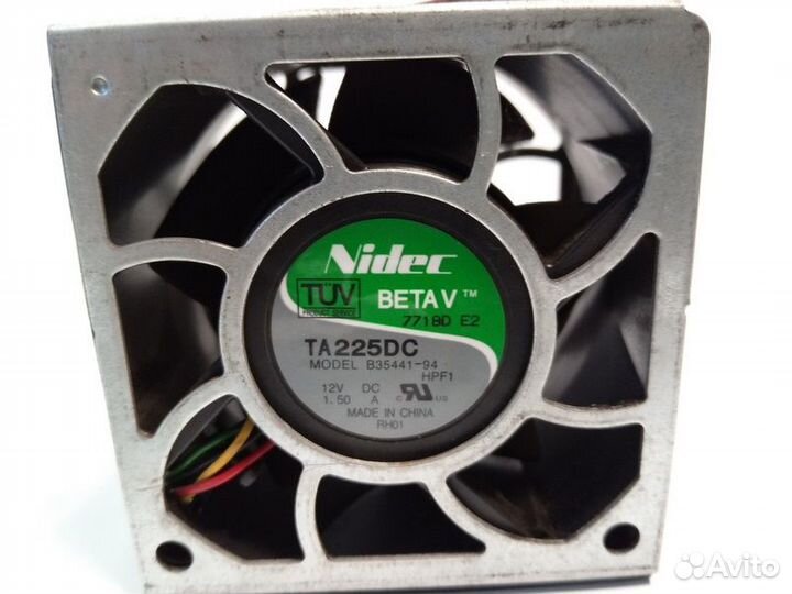 Вентилятор серверный 60x60x38 DC 12V 1.5A Nidec T