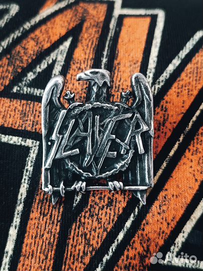 Значок посеребренный